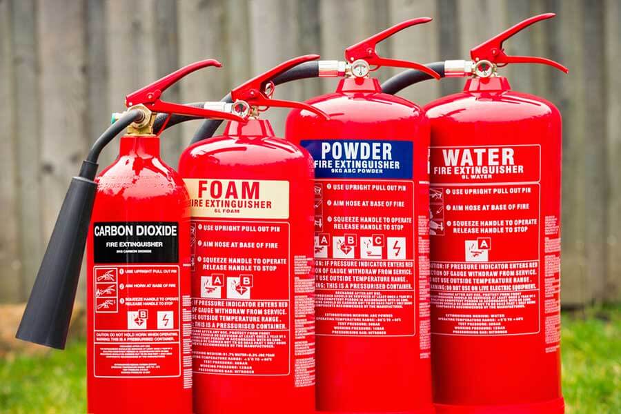 fire extinguishers